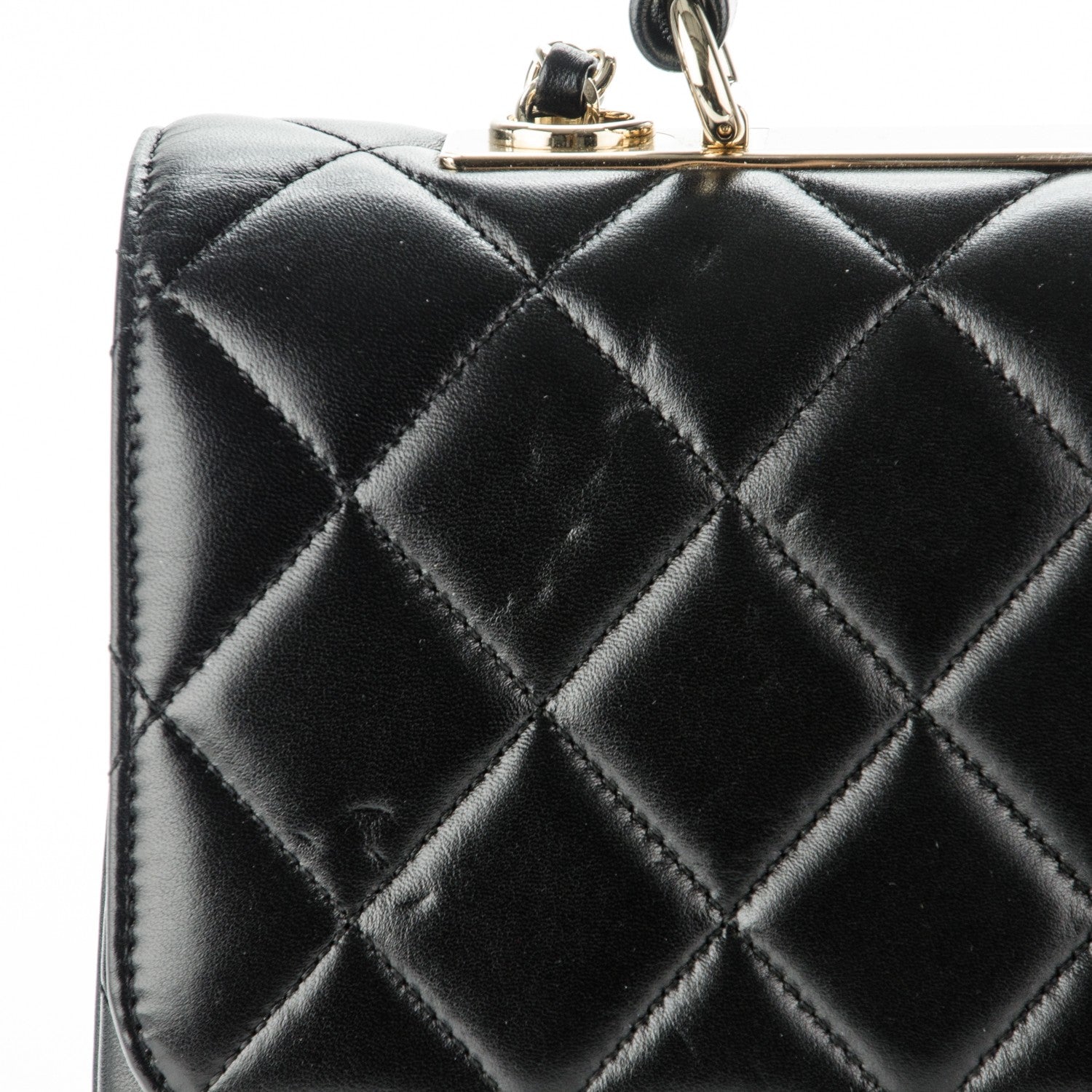 Chanel Lambskin Quilted Medium Trendy CC Flap Dual Handle Bag Black 18 of 20
