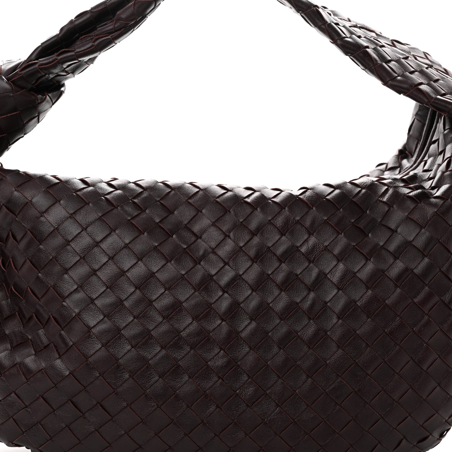 Nappa Intrecciato Medium Jodie Grape