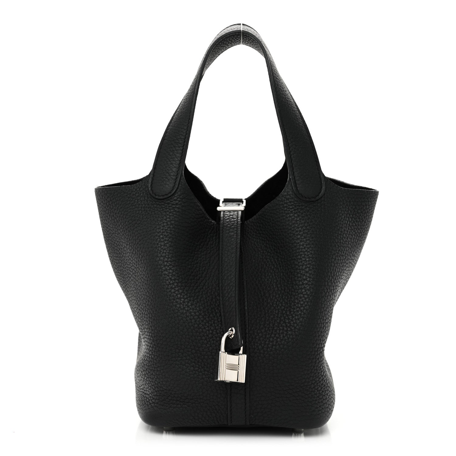 Hermes Taurillon Clemence Picotin Lock 18 PM Black 1 of 10