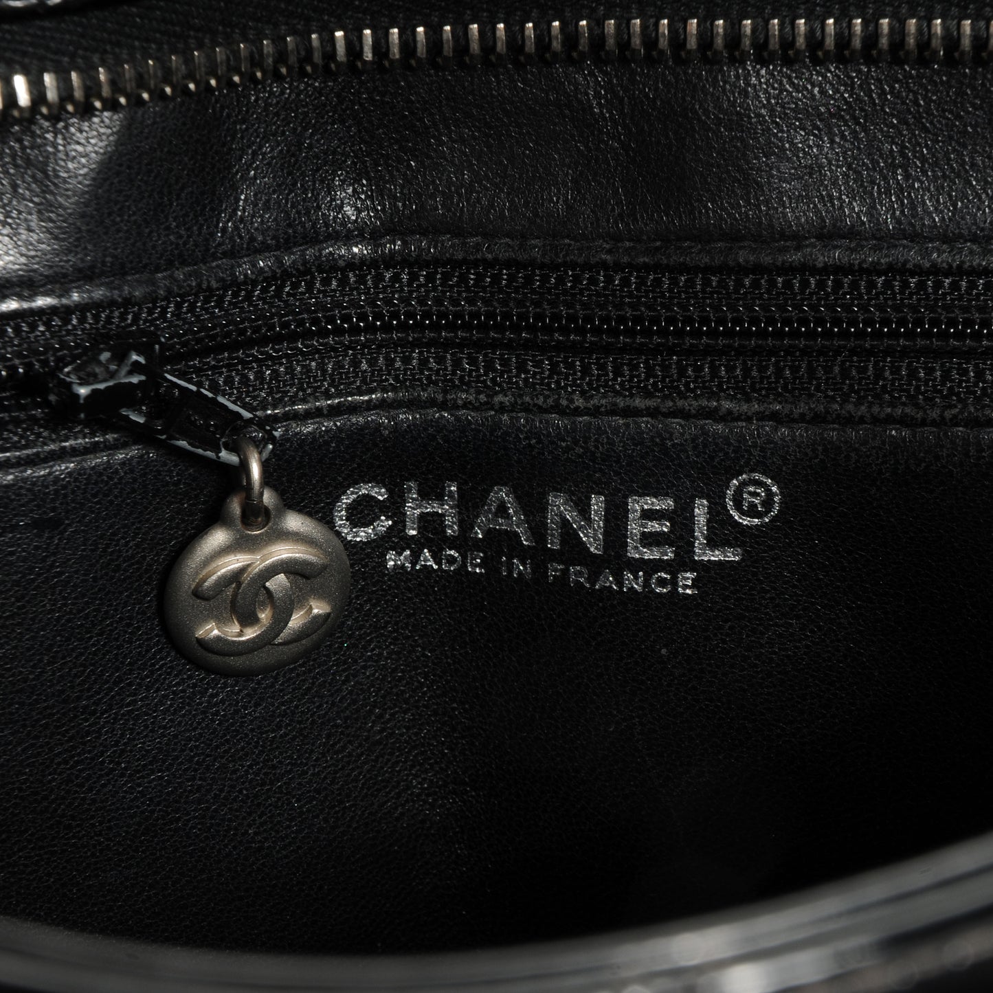 Patent Medallion Tote Black