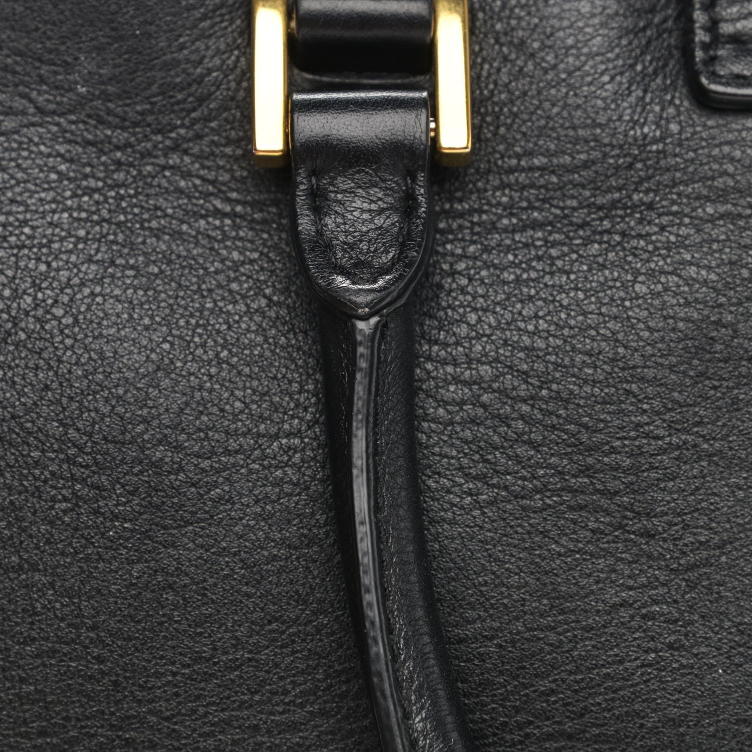 Saint Laurent Calfskin Monogram Baby Downtown Cabas Black 11 of 12