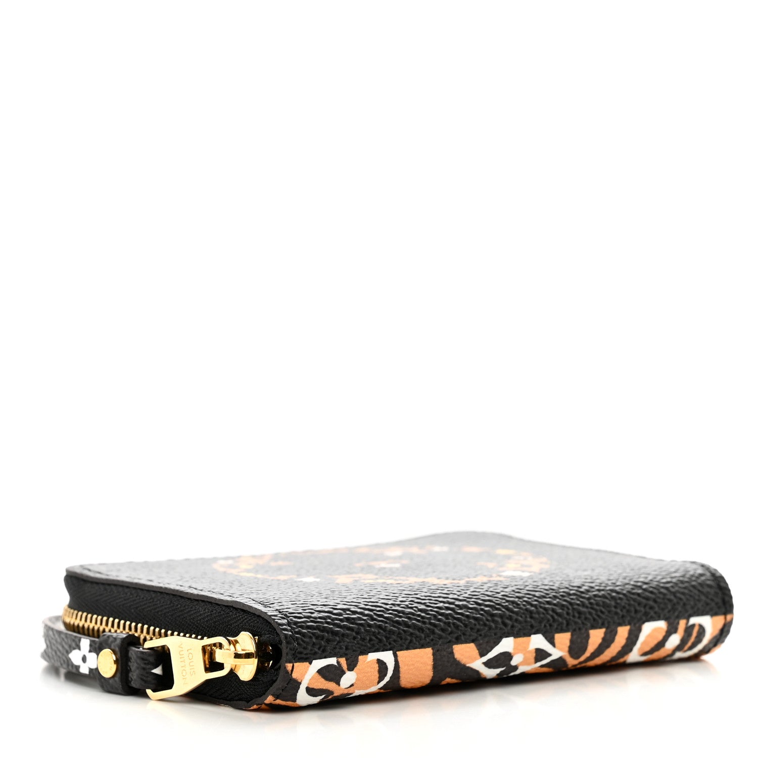 Louis Vuitton Monogram Giant Jungle Zippy Coin Purse Black 3 of 6