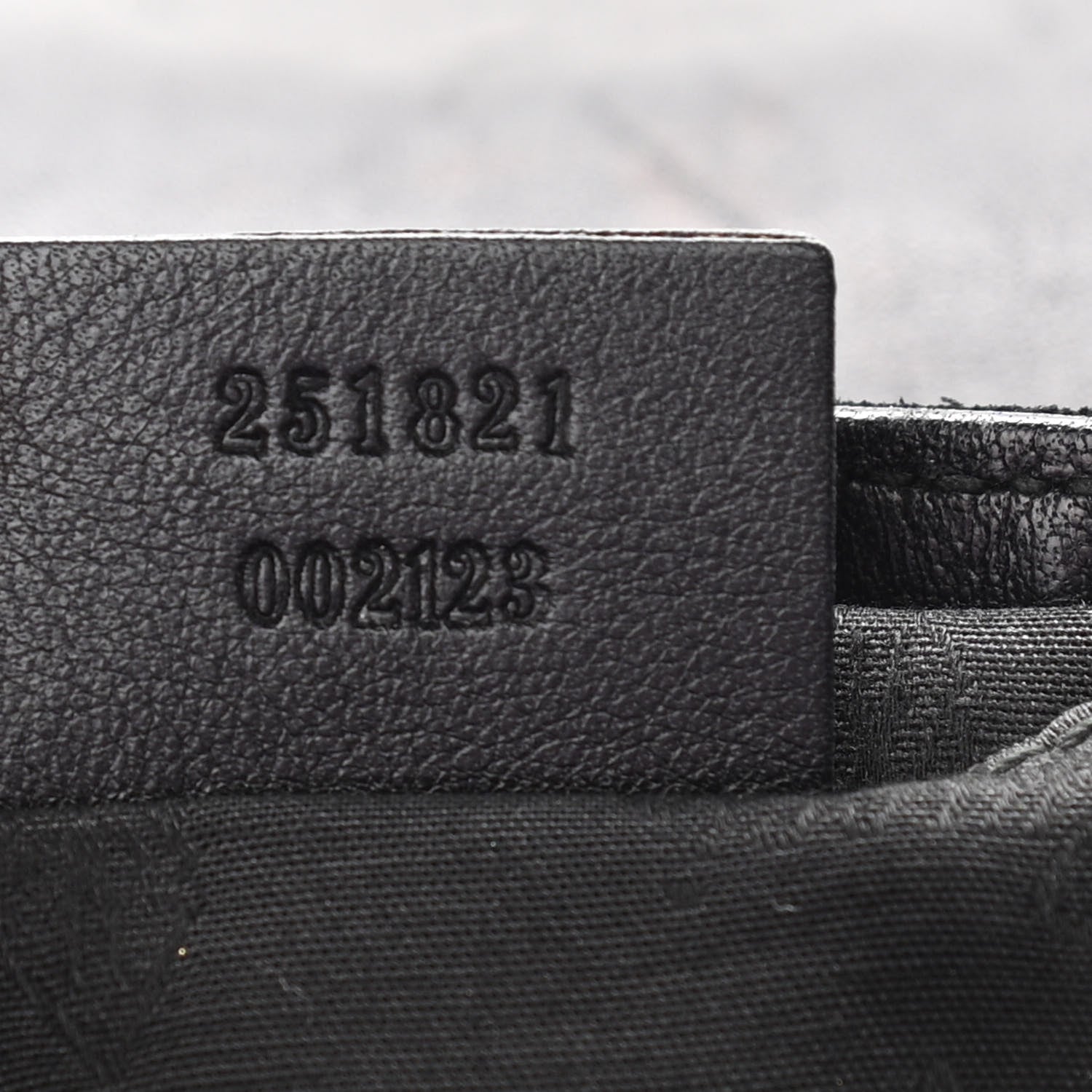 Gucci Suede Small 1973 Chain Shoulder Bag Black 11 of 13