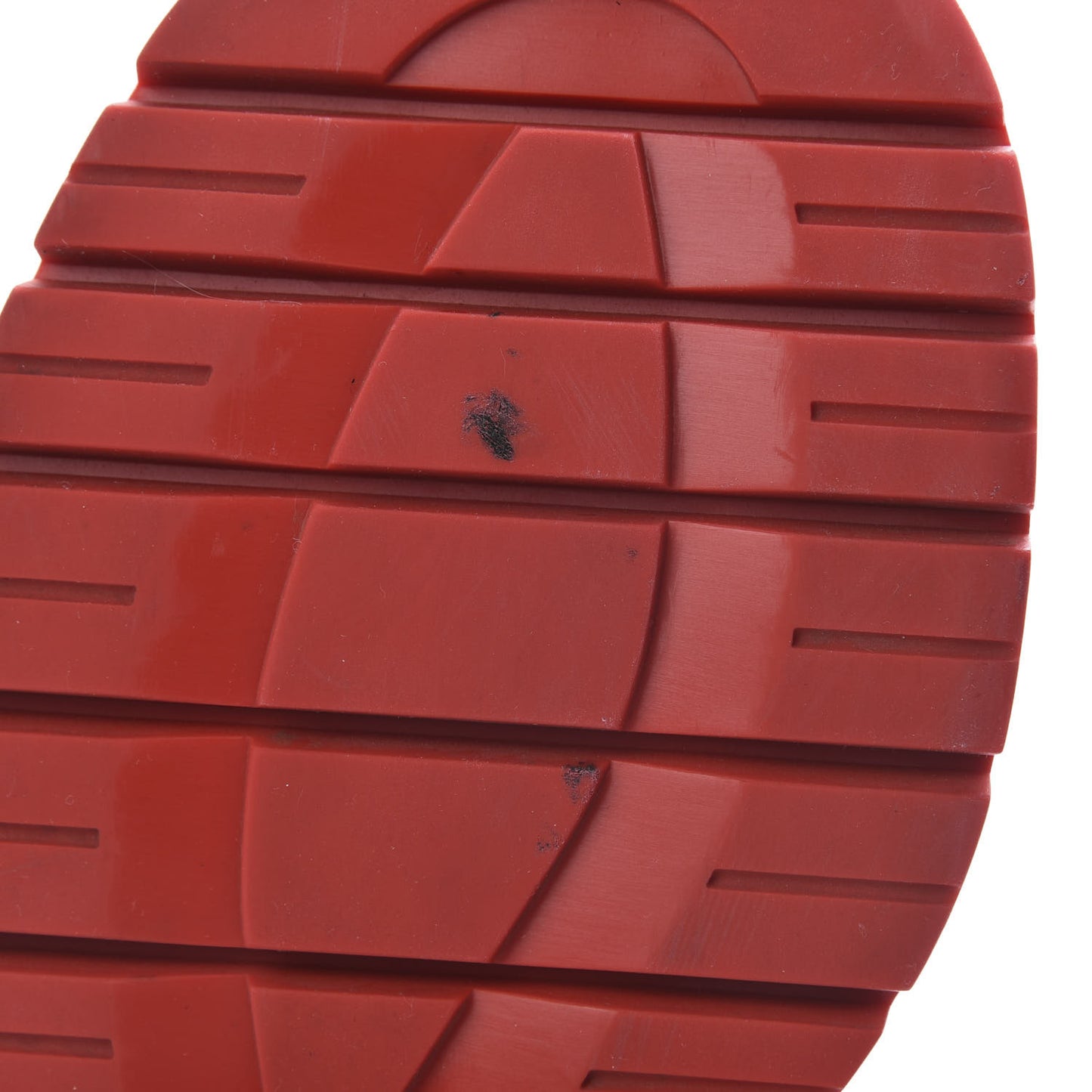 Calfskin The Tire Chelsea Boots 40 Black Bright Red