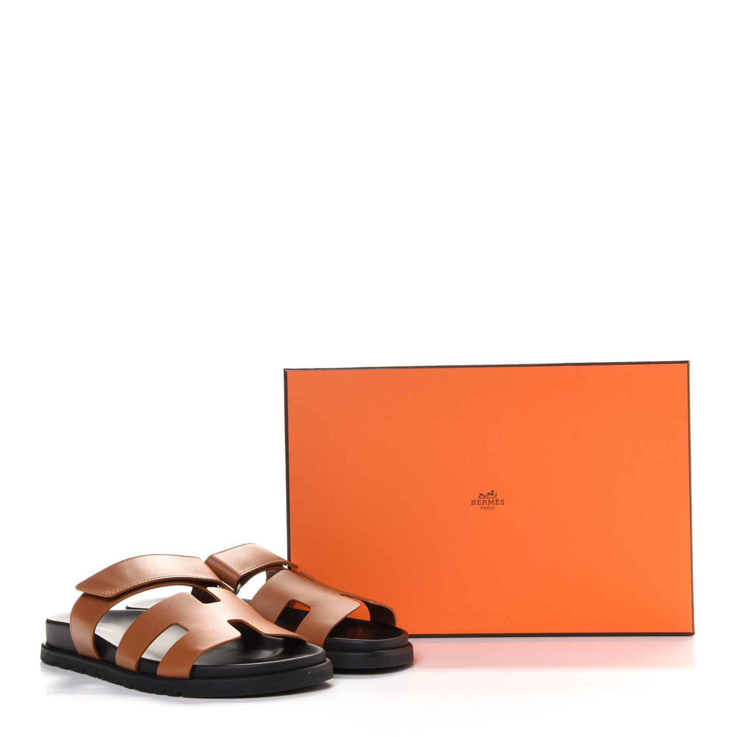 Calfskin Womens Chypre Sandals 38.5 Naturel
