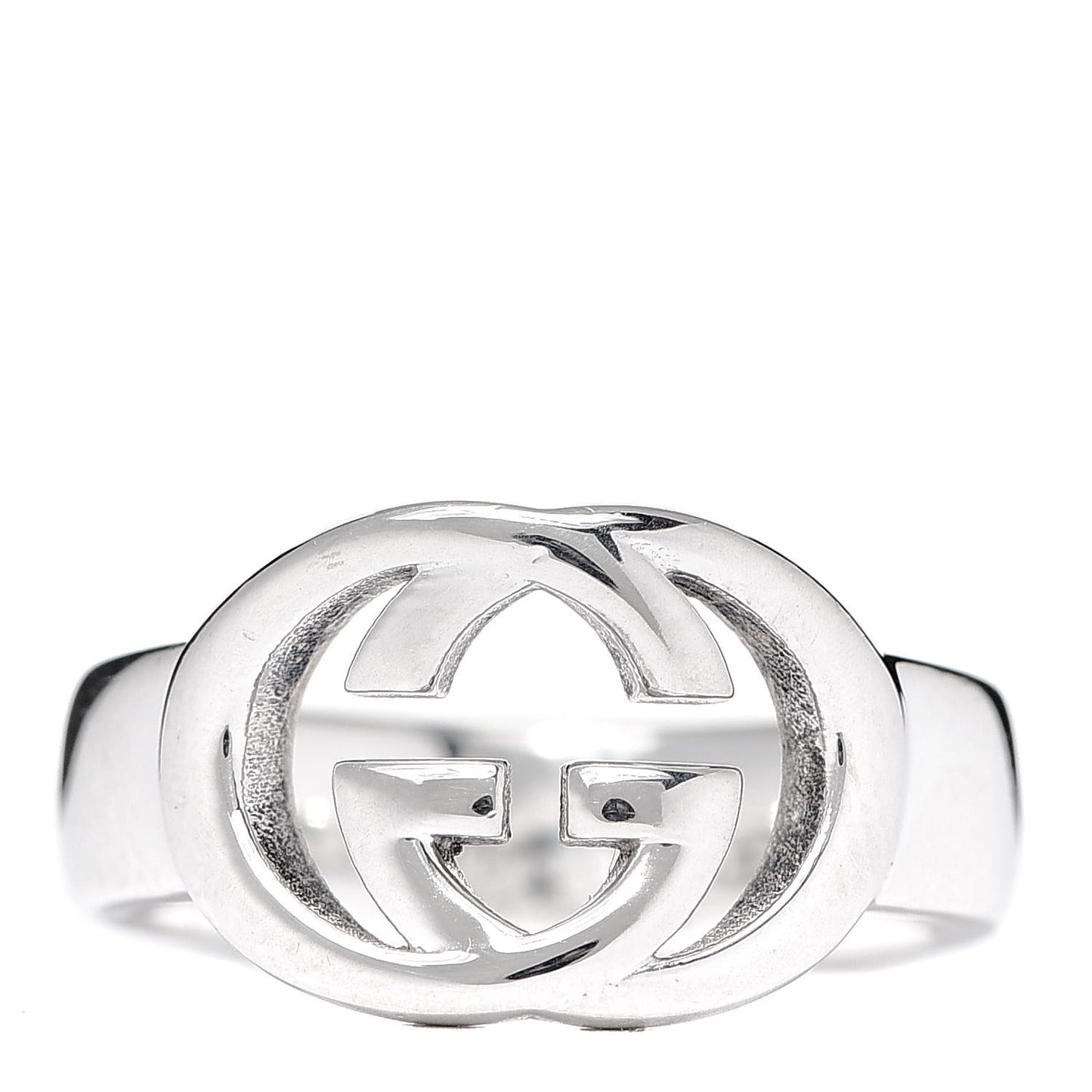 Sterling Silver Interlocking G Ring 51 5.75