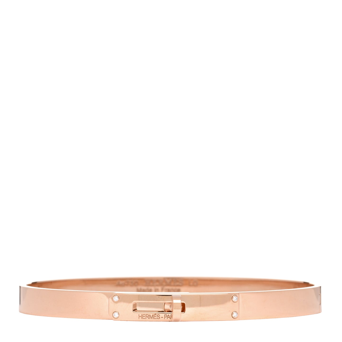 18K Rose Gold Diamond PM Kelly Bracelet LG
