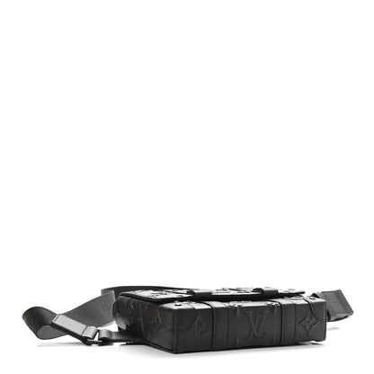 Louis Vuitton Monogram Seal Slingback Trunk Black 5 of 9