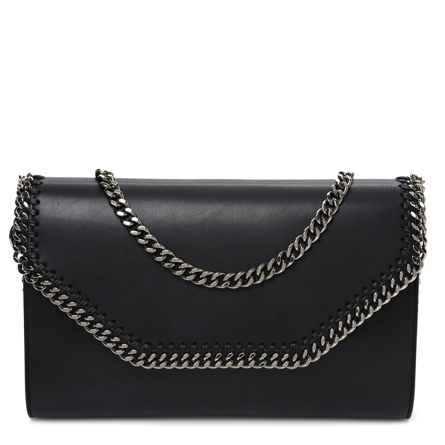 Eco Alter Nappa Falabella Shoulder Bag Black