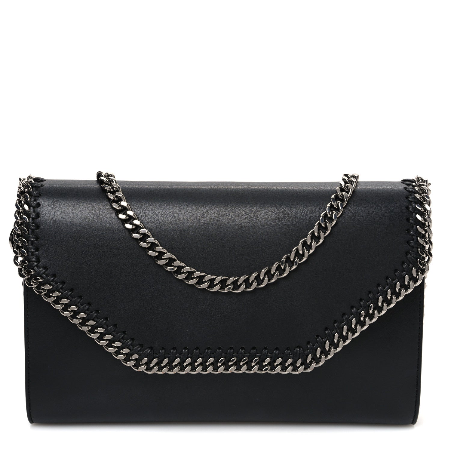Stella McCartney Eco Alter Nappa Falabella Shoulder Bag Black 1 of 9
