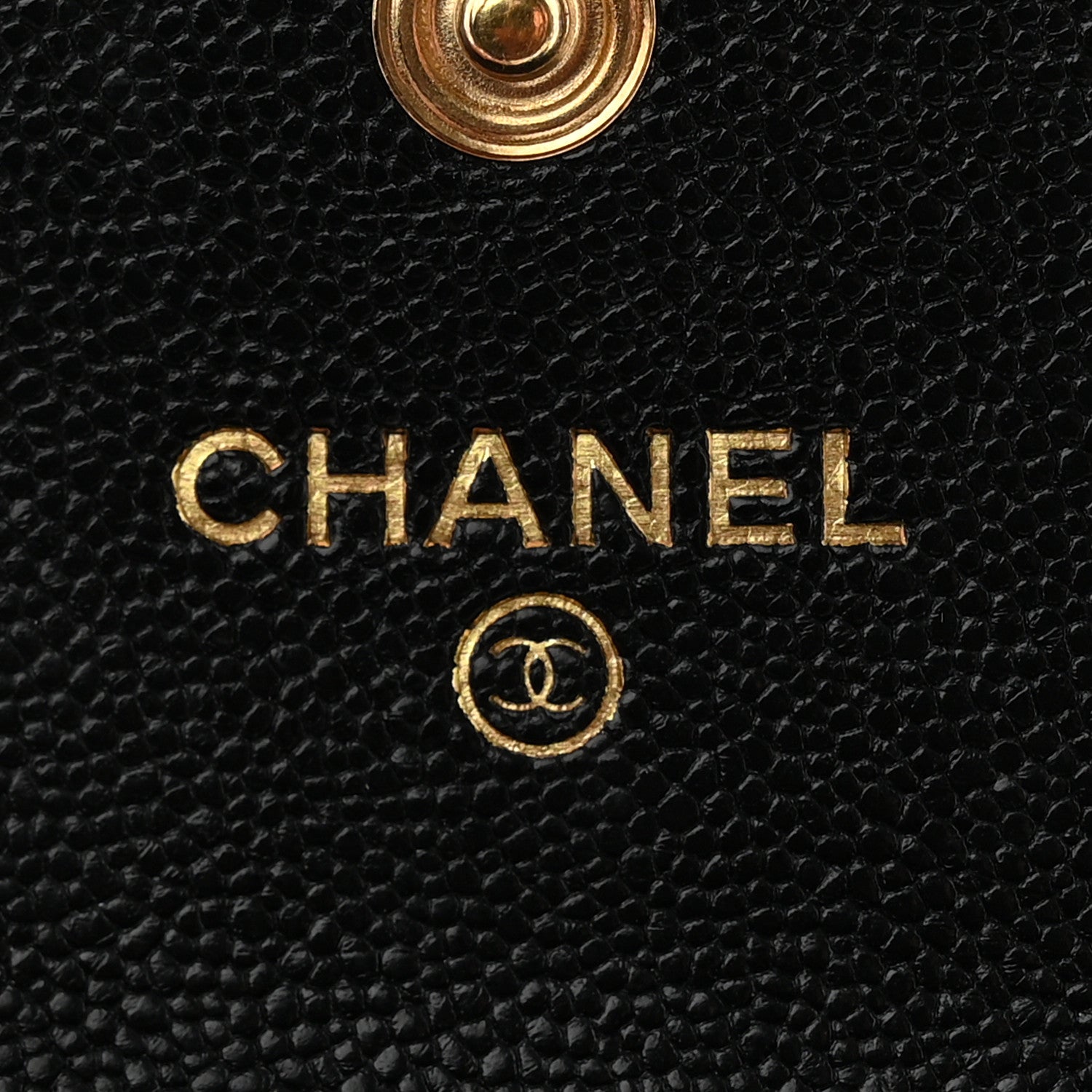 Chanel Caviar Quilted Boy Flap Card Holder Black 6 of 9