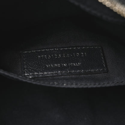 Saint Laurent Calfskin Matelasse Monogram Lou Camera Bag Black 7 of 10