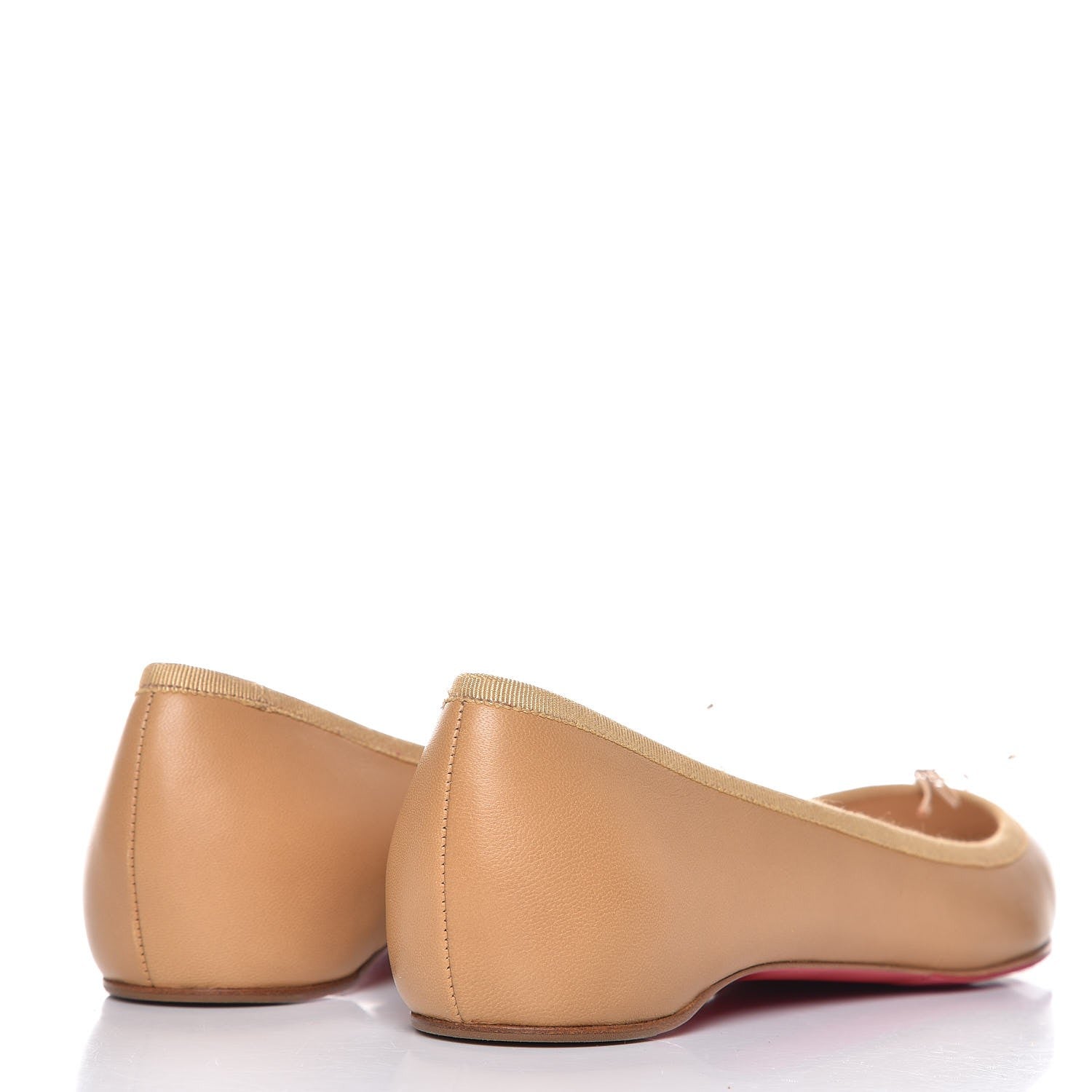 Christian Louboutin Nappa Solasofia Flats 38.5 Nude 3 of 11