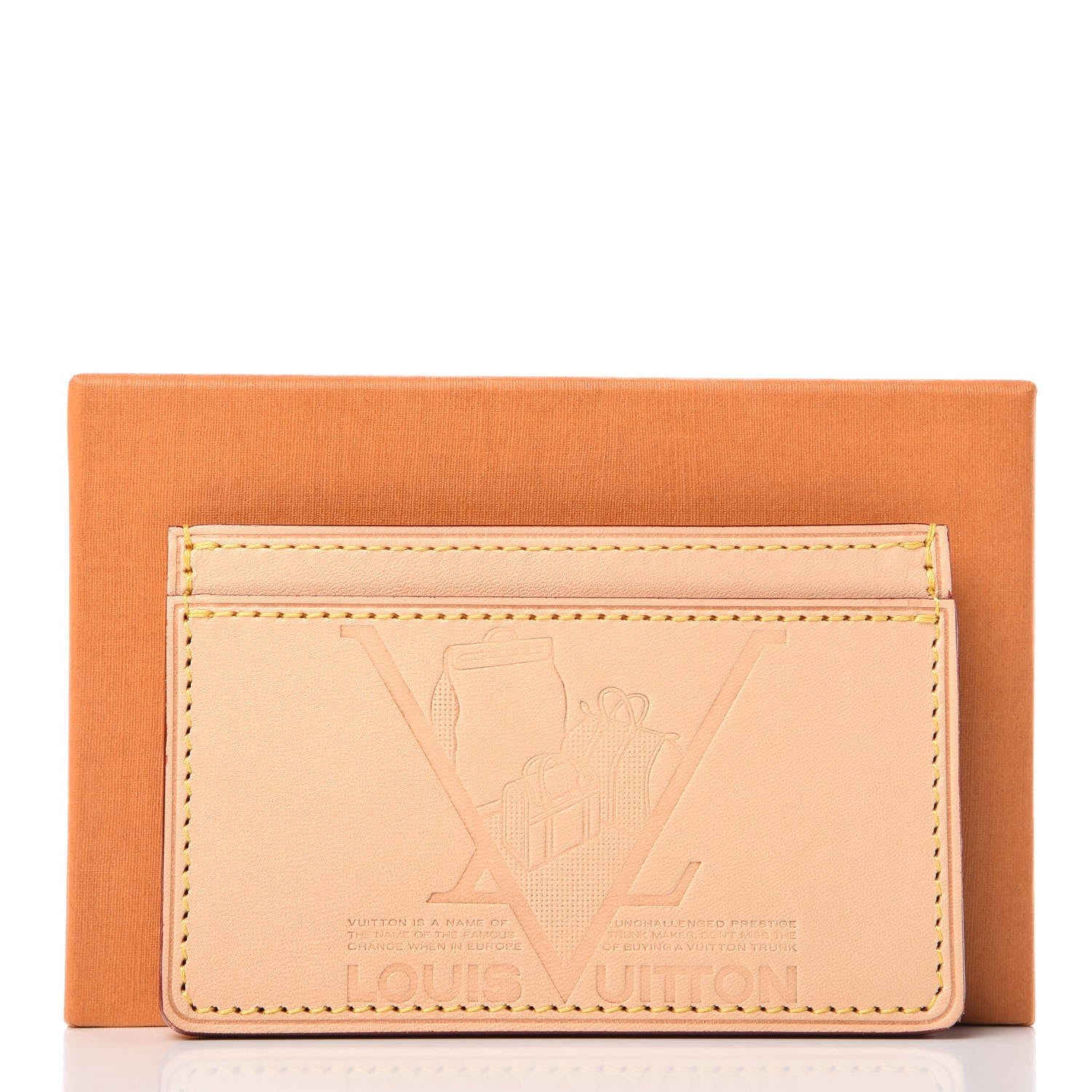 Louis Vuitton Vachetta Voyages Card Holder 7 of 7
