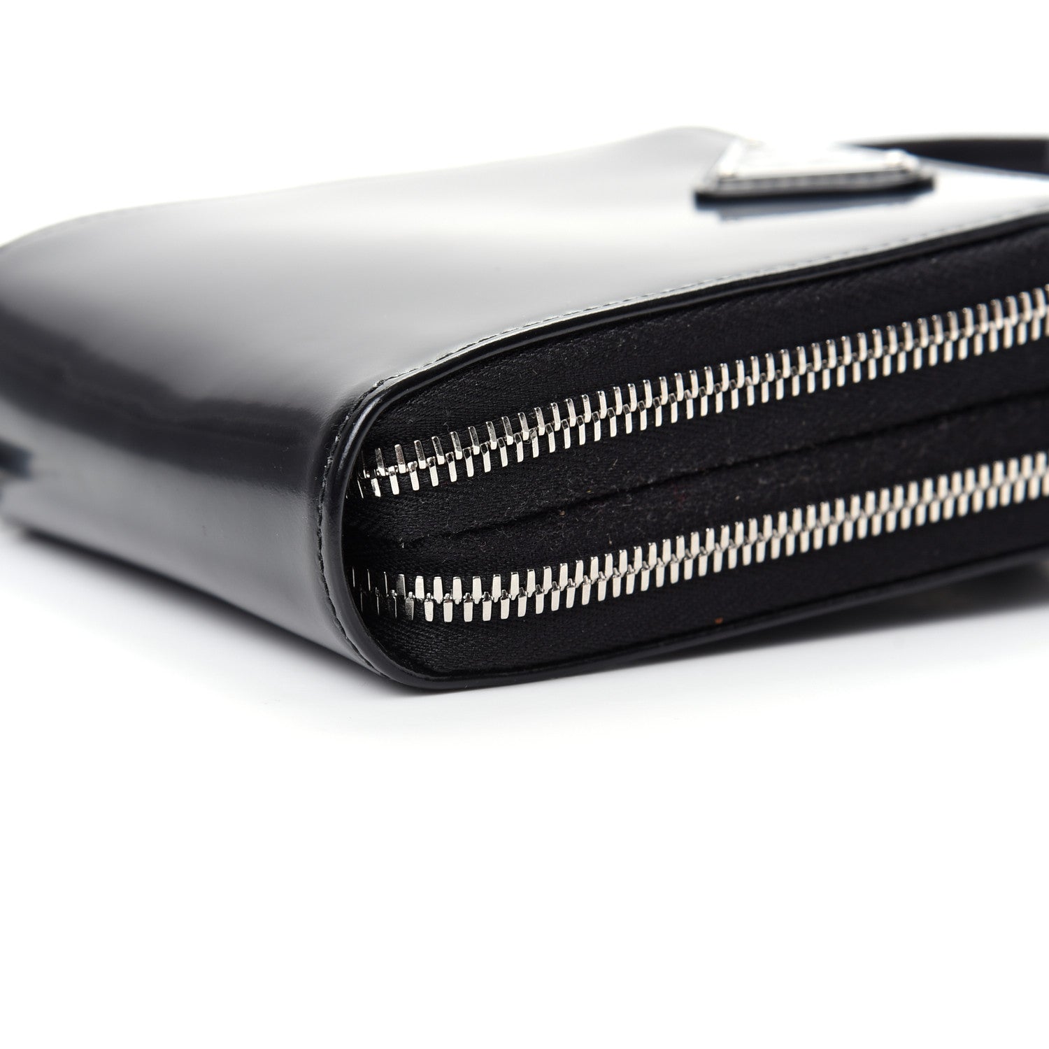 Prada Spazzolato Smartphone Case Crossbody Black 7 of 10
