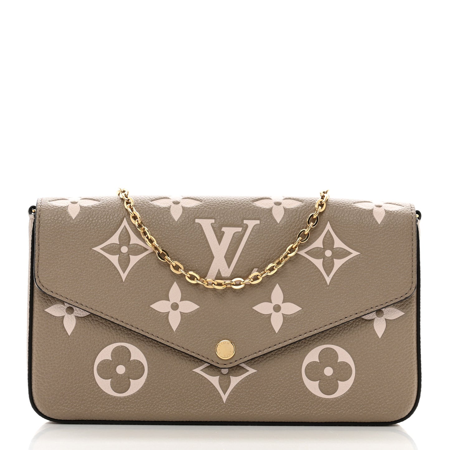 Empreinte Monogram Giant Felicie Pochette Tourterelle Creme
