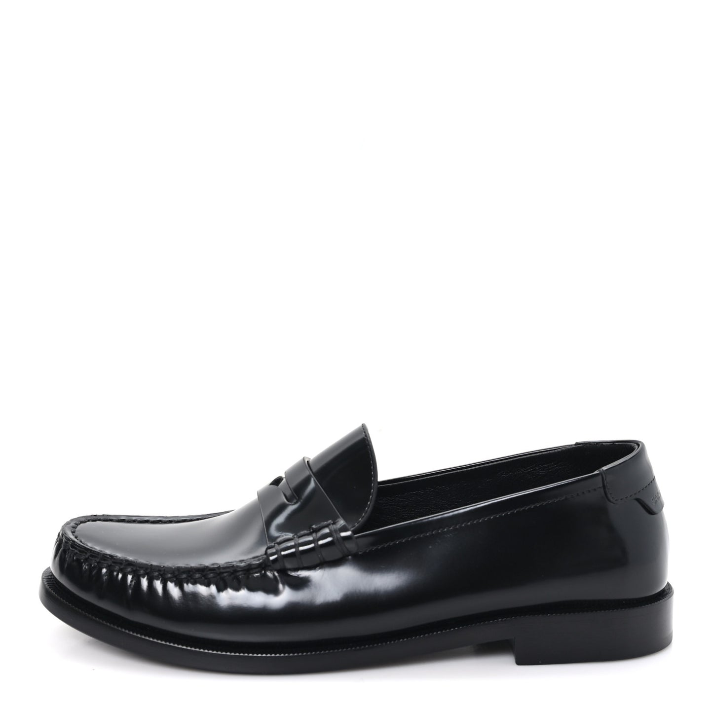 Magnum Calfskin Le Loafer 15 Moccasin 38 Black