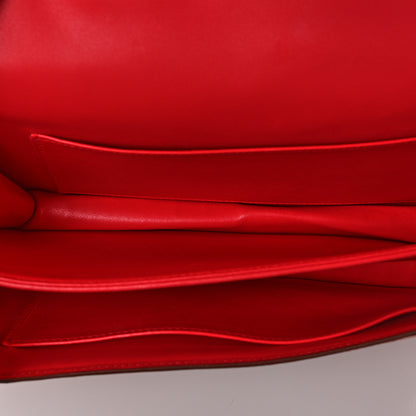 Hermes Shiny Niloticus Crocodile Constance Elan 25 Rouge Casaque 5 of 9