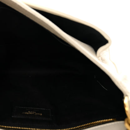 Saint Laurent Grained Lambskin Monogram Medium Niki Chain Satchel Crema Soft 5 of 10
