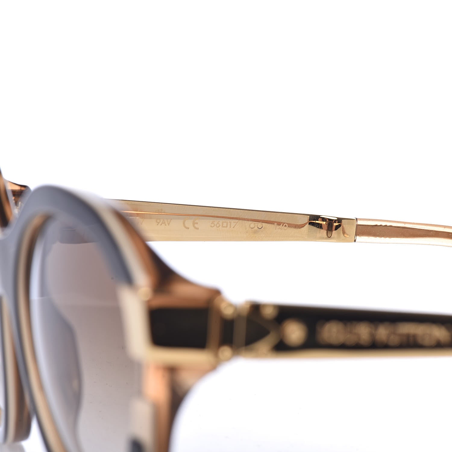 Louis Vuitton Petit Soupcon Cat Eye Sunglasses Z0487W Brown 5 of 9
