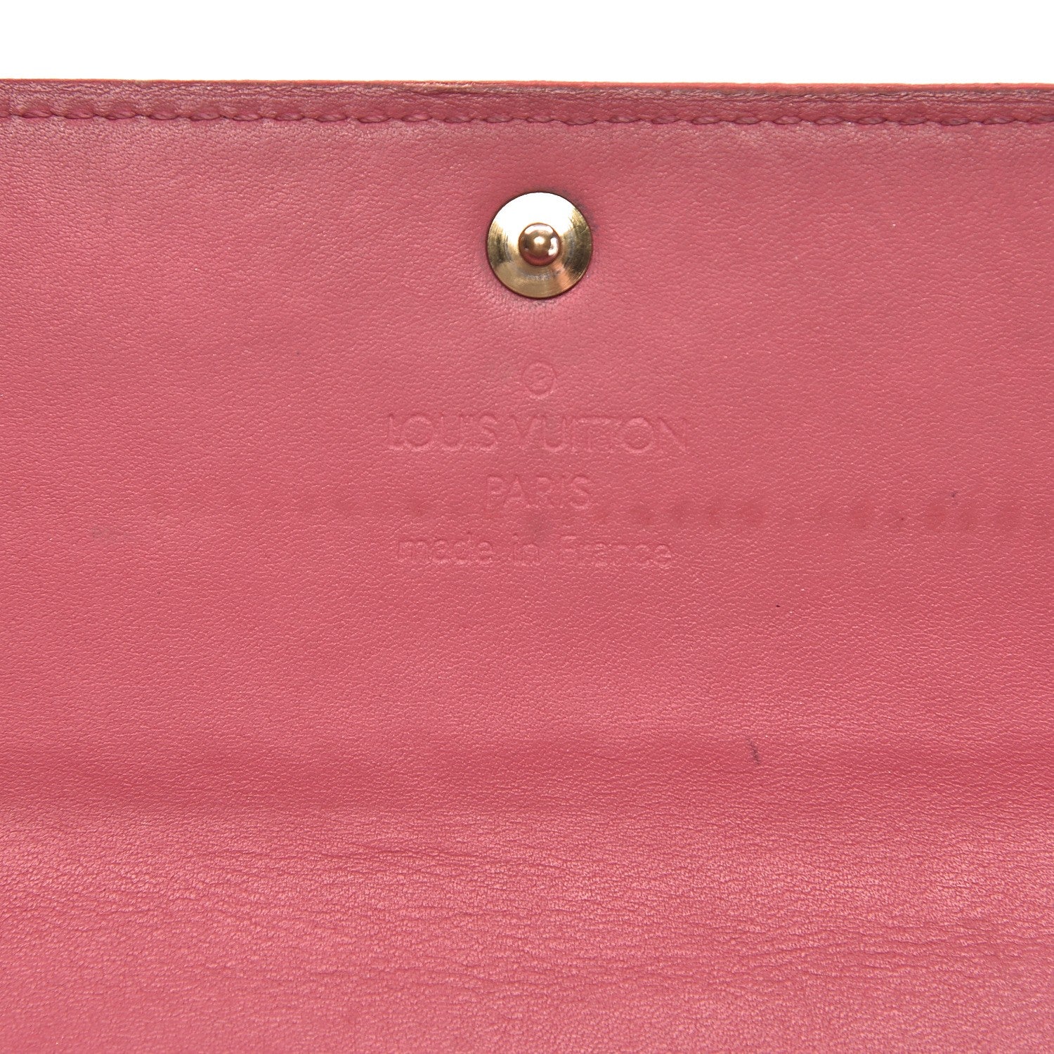 Louis Vuitton Vernis Sarah Wallet Framboise 6 of 15