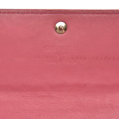 Louis Vuitton Vernis Sarah Wallet Framboise 6 of 15