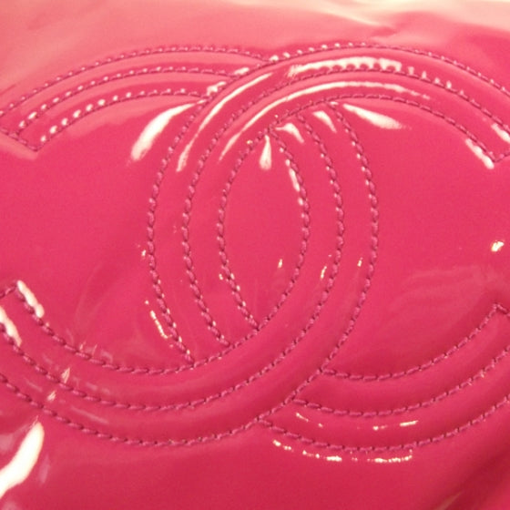 Chanel Vinyl Lipstick Tote Hot Pink 11C 5 of 10
