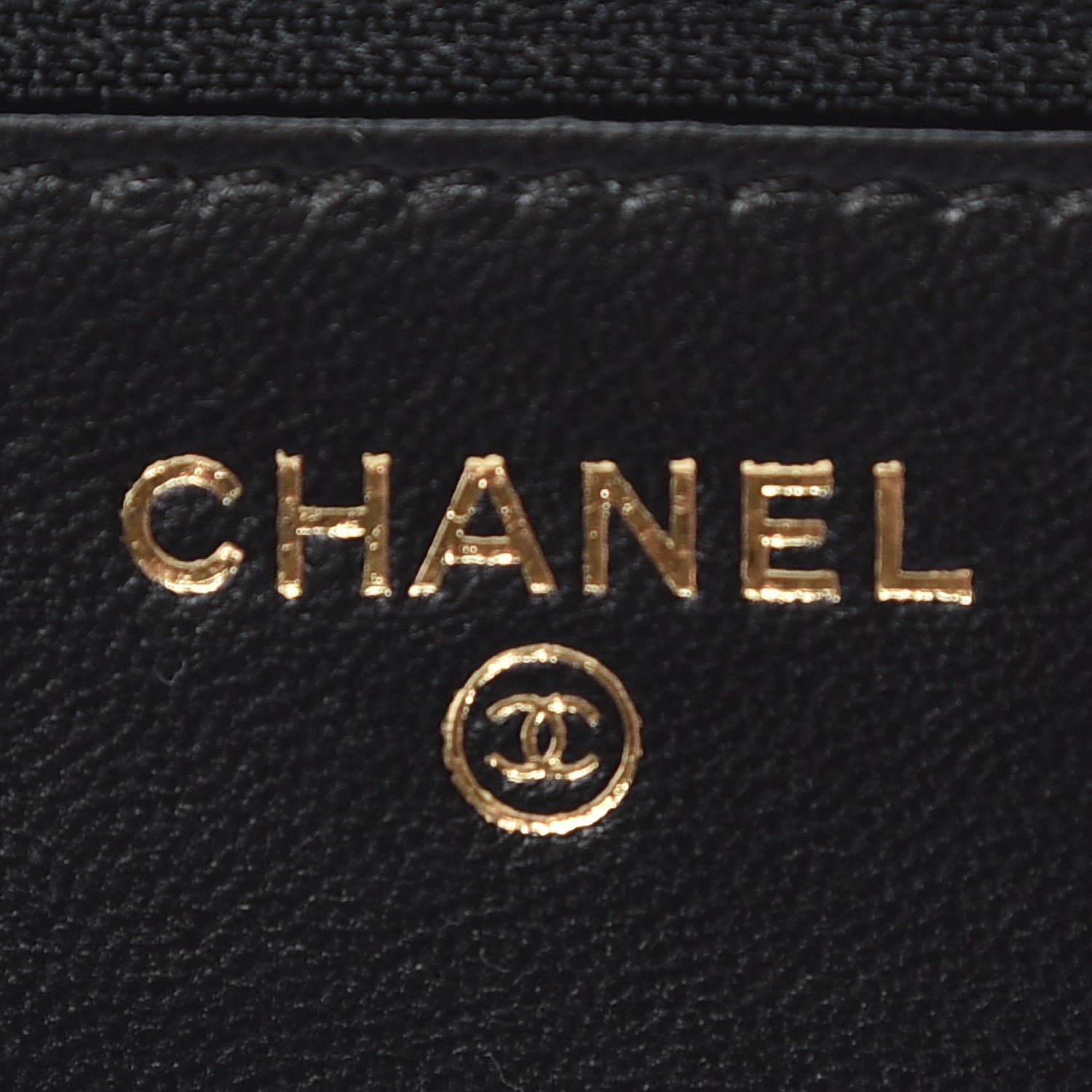 Chanel Lambskin Chevron Quilted Trendy CC Chain Wallet Black 8 of 13