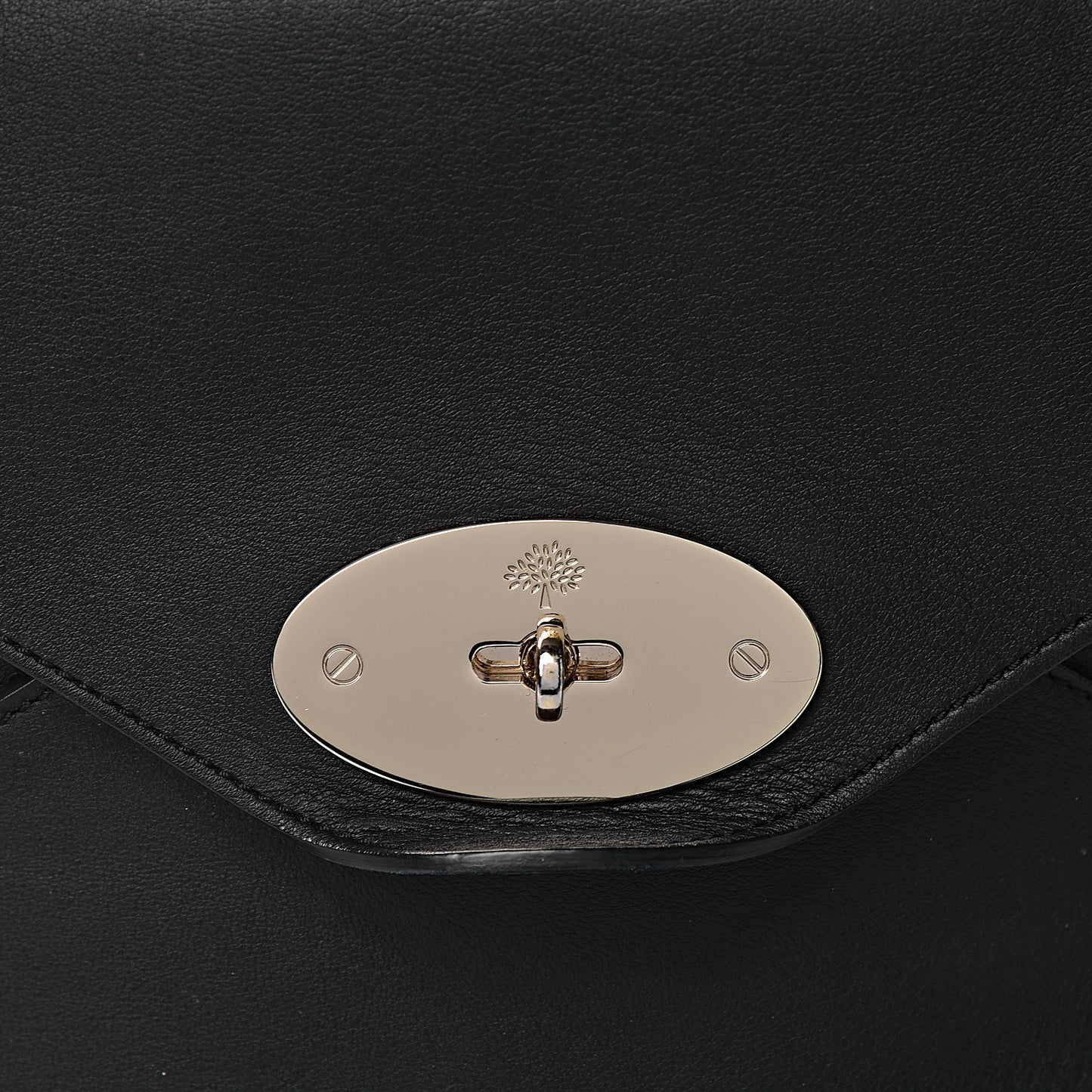 Silky Calf Medium Willow Tote Black