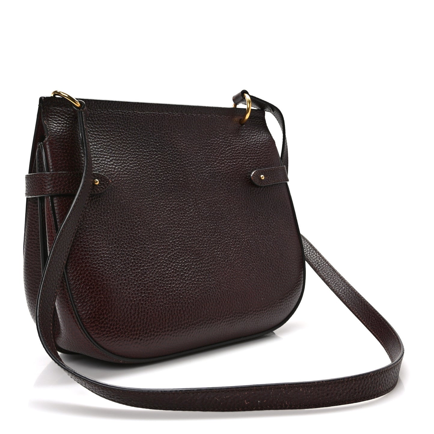 Small Classic Grain Amberley Satchel Oxblood
