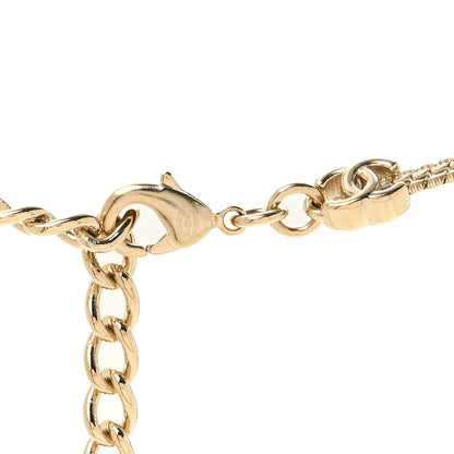 Chanel Metal CC Short Chain Necklace Gold 4 of 4