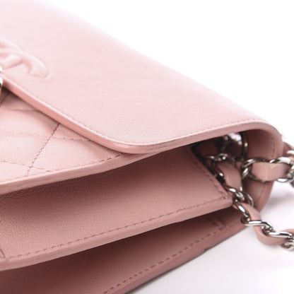 Chanel Goatskin Quilted CC Box Flap Pink 9 of 13