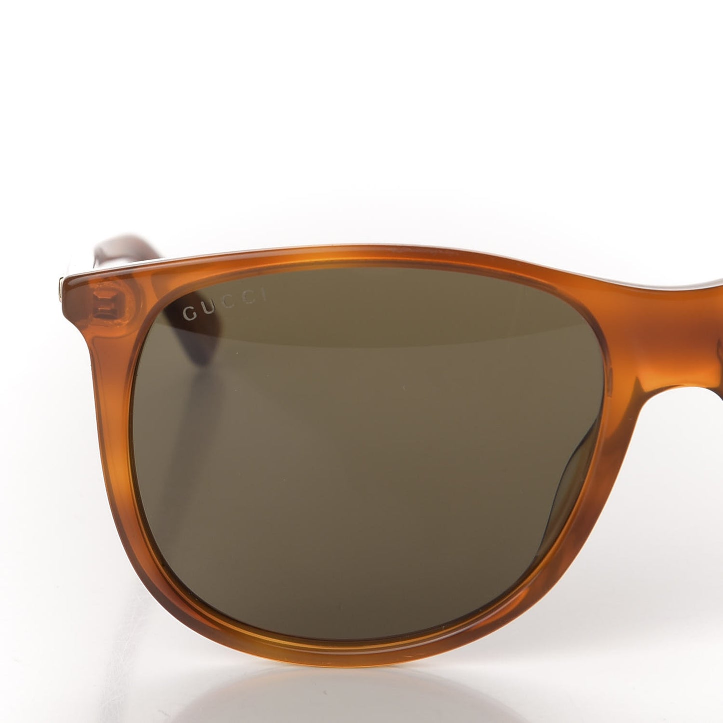 Acetate Frame Sunglasses GG0263S Havana