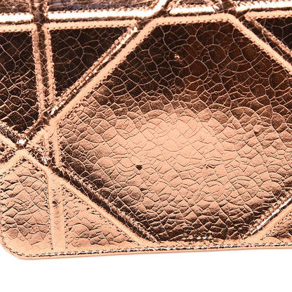 Christian Dior Ceramic Effect Deerskin Diorama Club Bag Gold 6 of 11