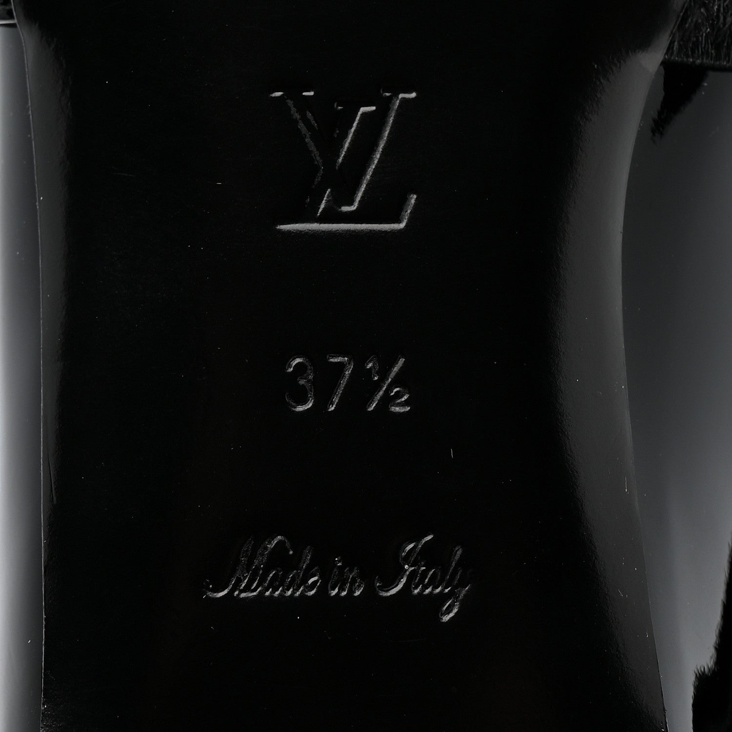 Louis Vuitton Patent Uniformes Ballet Flats 37.5 Black 7 of 10