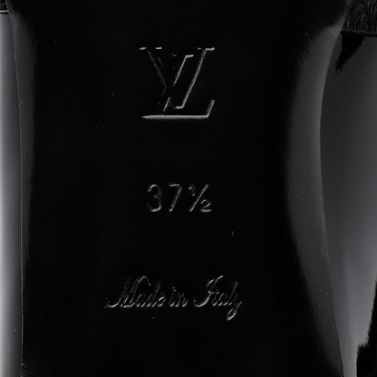 Louis Vuitton Patent Uniformes Ballet Flats 37.5 Black 7 of 10