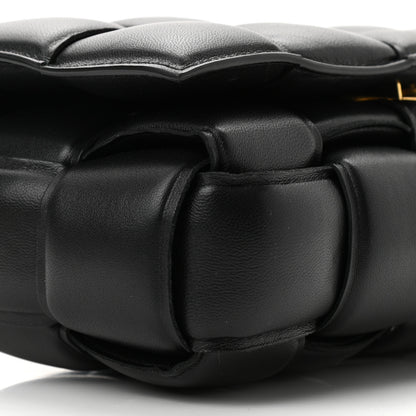Bottega Veneta Nappa Maxi Intreccio Padded Cassette Crossbody Bag Black 9 of 14