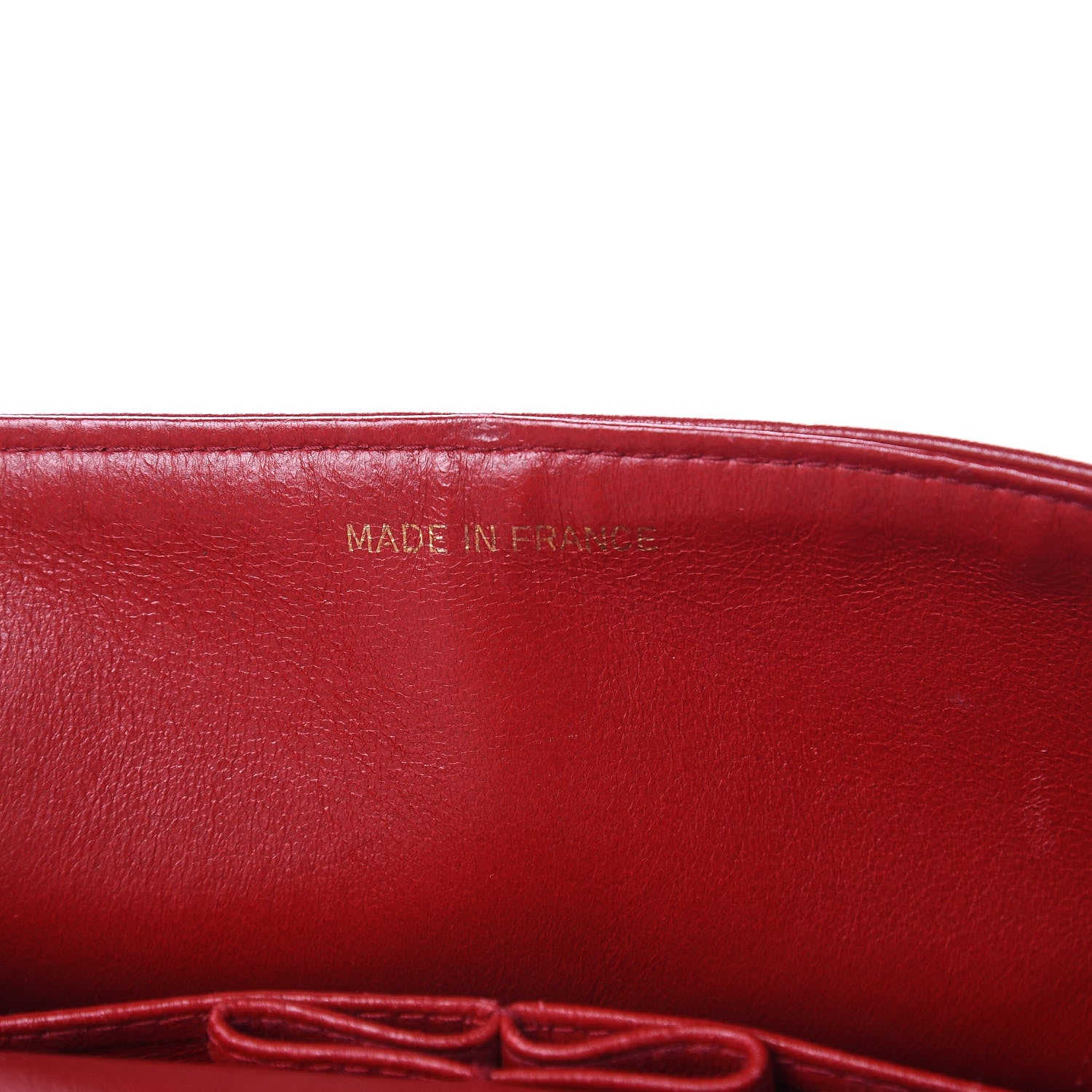 Chanel Lambskin Quilted Small Double Flap Red 7 of 16