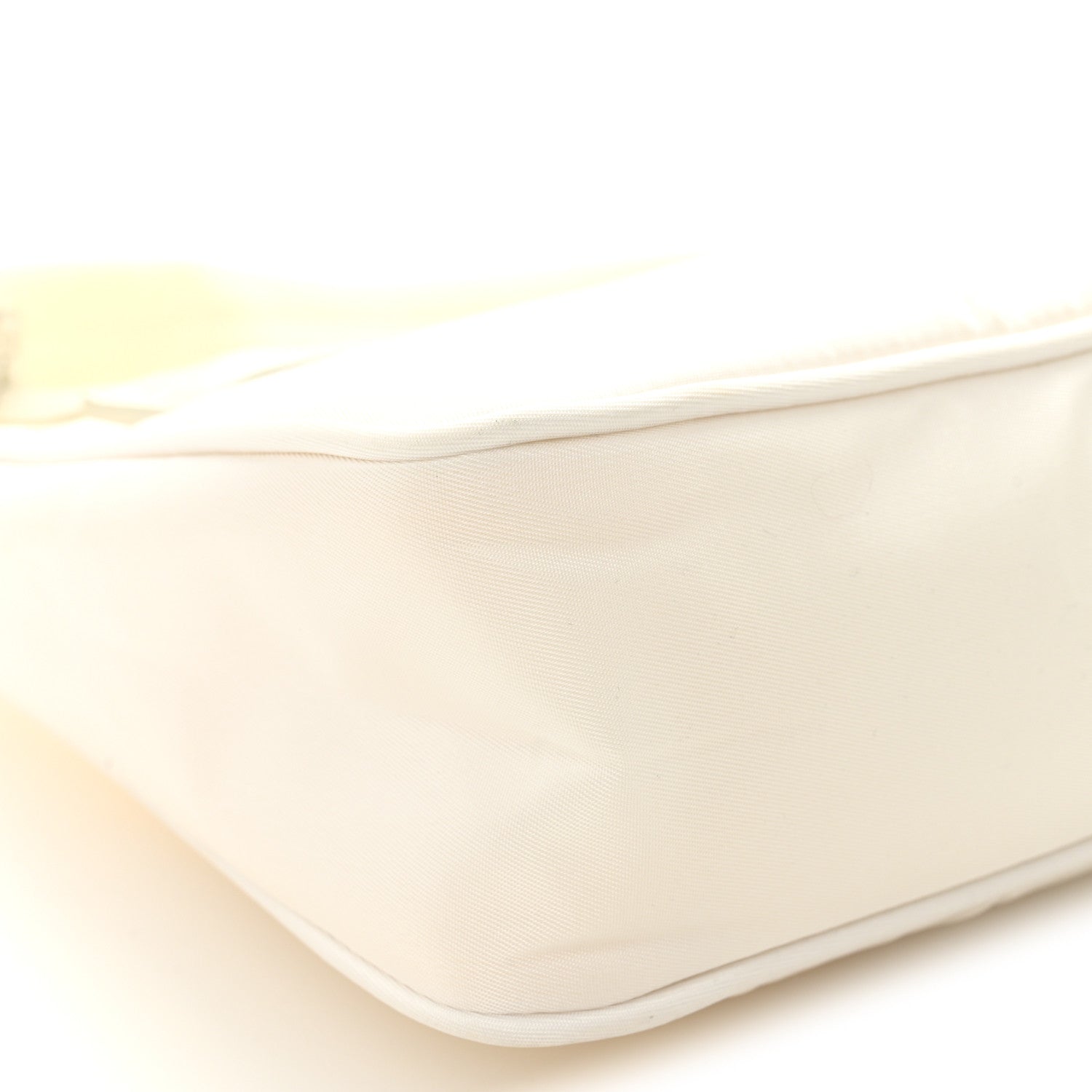 Prada Tessuto Nylon Mini Re-Edition 2000 Bag White 9 of 11