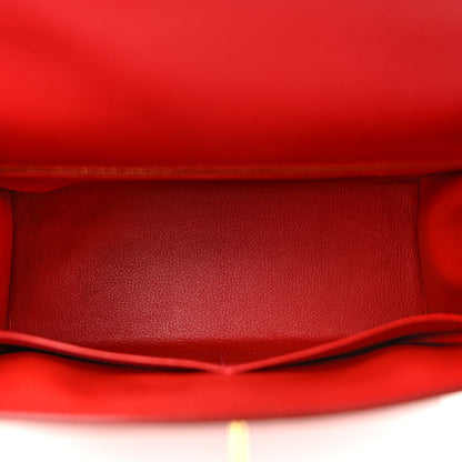 Hermes Epsom Kelly Sellier 28 Rouge Casaque 5 of 15