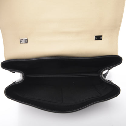 Louis Vuitton Soft Calfskin Lockme II Top Handle Vanille Black 8 of 10