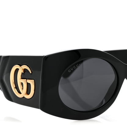 Gucci Acetate Frame GG Marmont Logo Sunglasses GG0810S Black 5 of 8