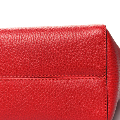 Gucci Dollar Calfskin Mini Swing Top Handle Bag Tabasco 13 of 13