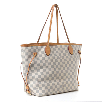 Louis Vuitton Damier Azur Neverfull MM 2 of 8