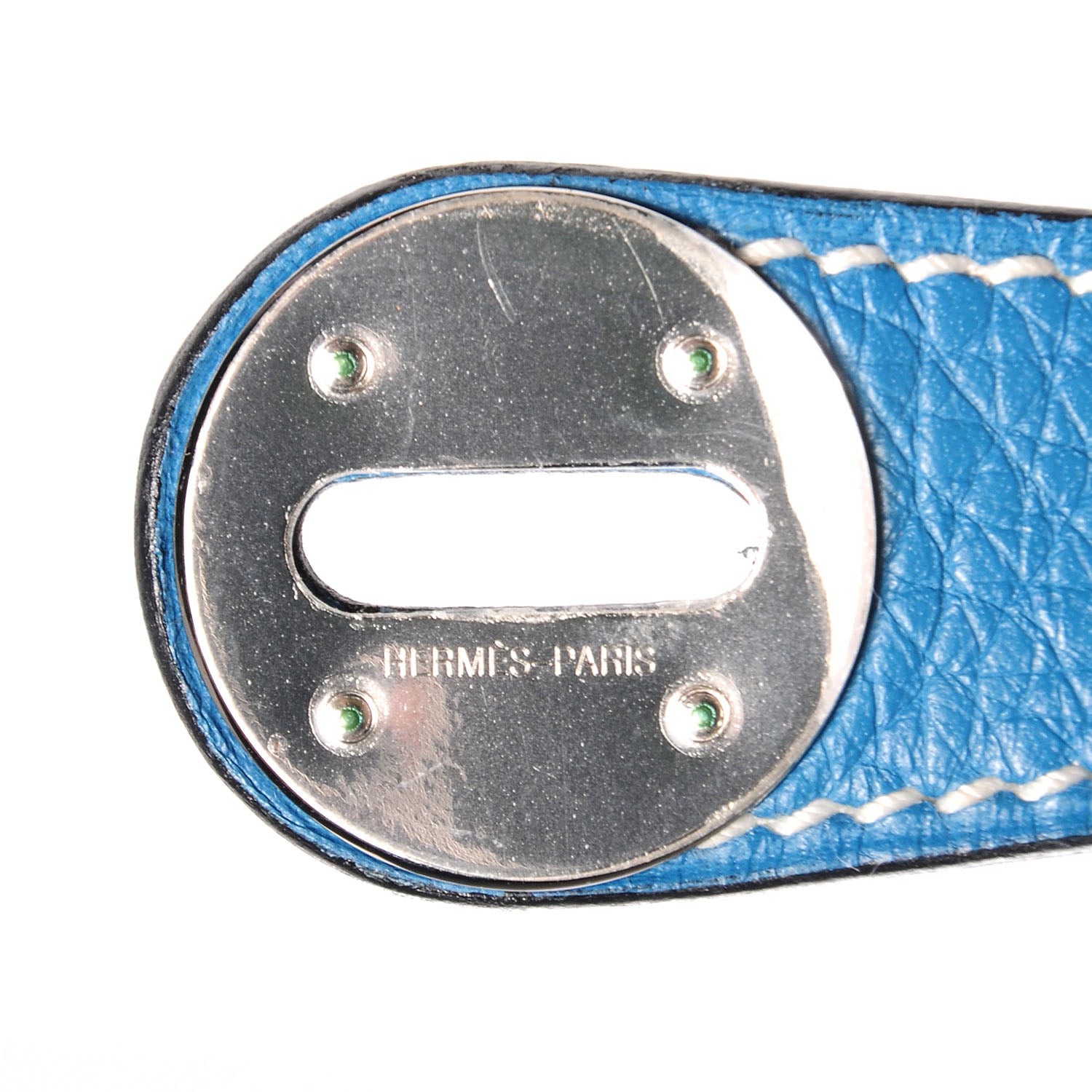 Hermes Taurillon Clemence Lindy 30 Blue Jean 5 of 24