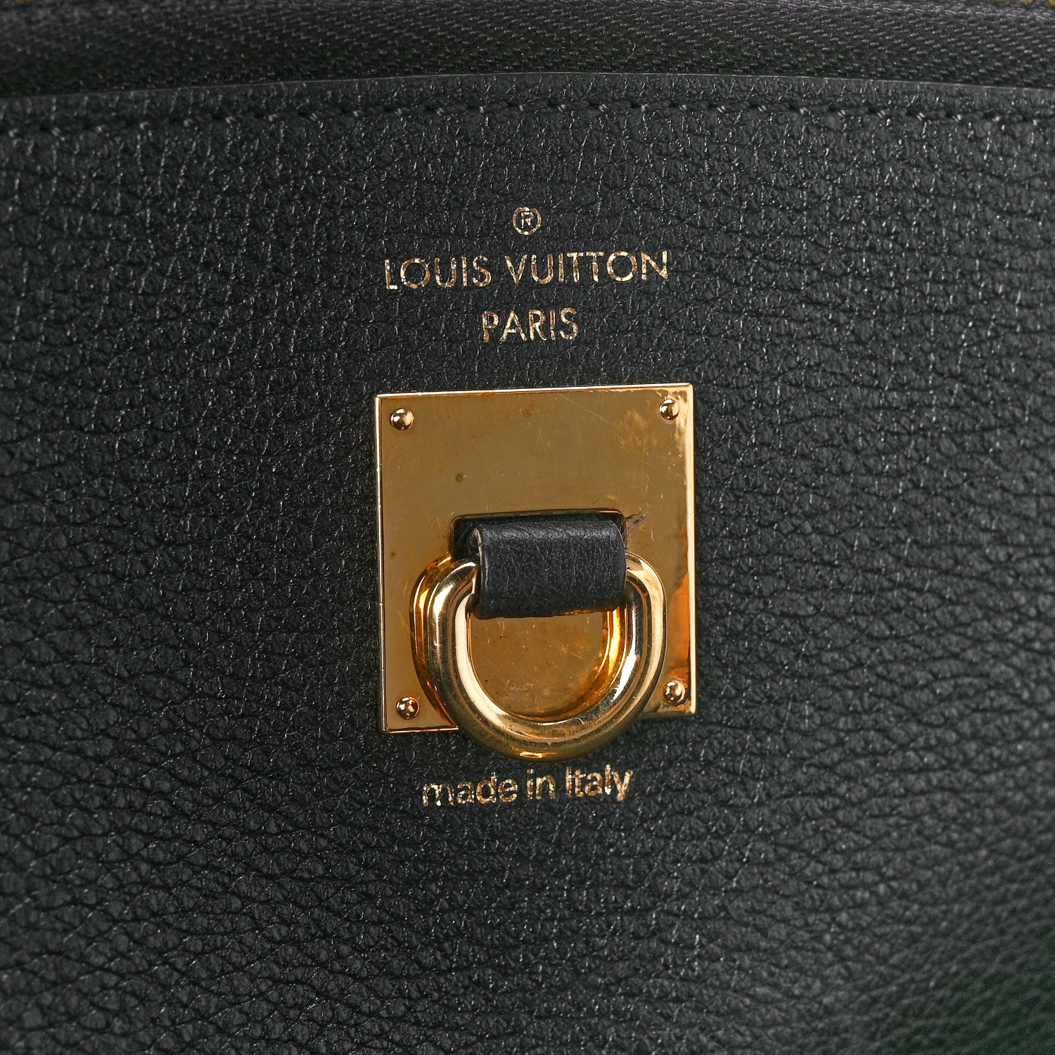 Louis Vuitton Taurillon City Steamer MM Black 6 of 11
