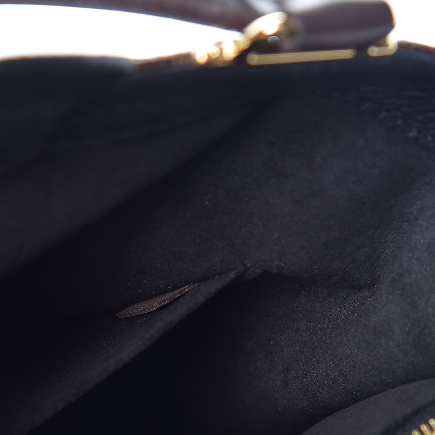 Louis Vuitton Damier Ebene Cuir Taurillon Brittany Black 7 of 9