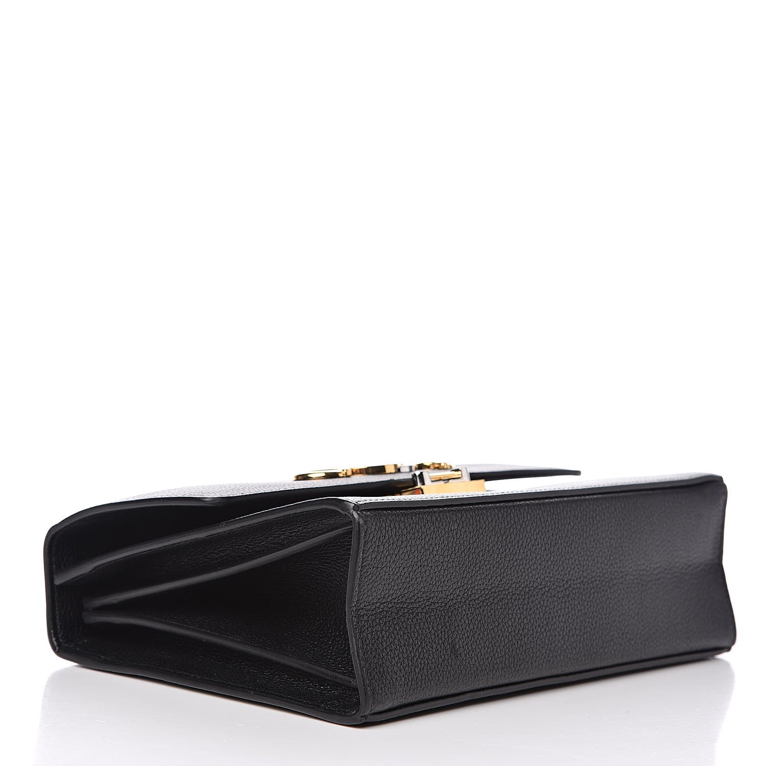 Gucci Grainy Calfskin Small Zumi Shoulder Bag Black 4 of 11