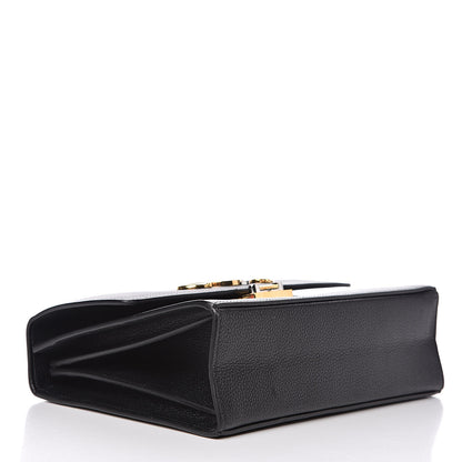 Gucci Grainy Calfskin Small Zumi Shoulder Bag Black 4 of 11