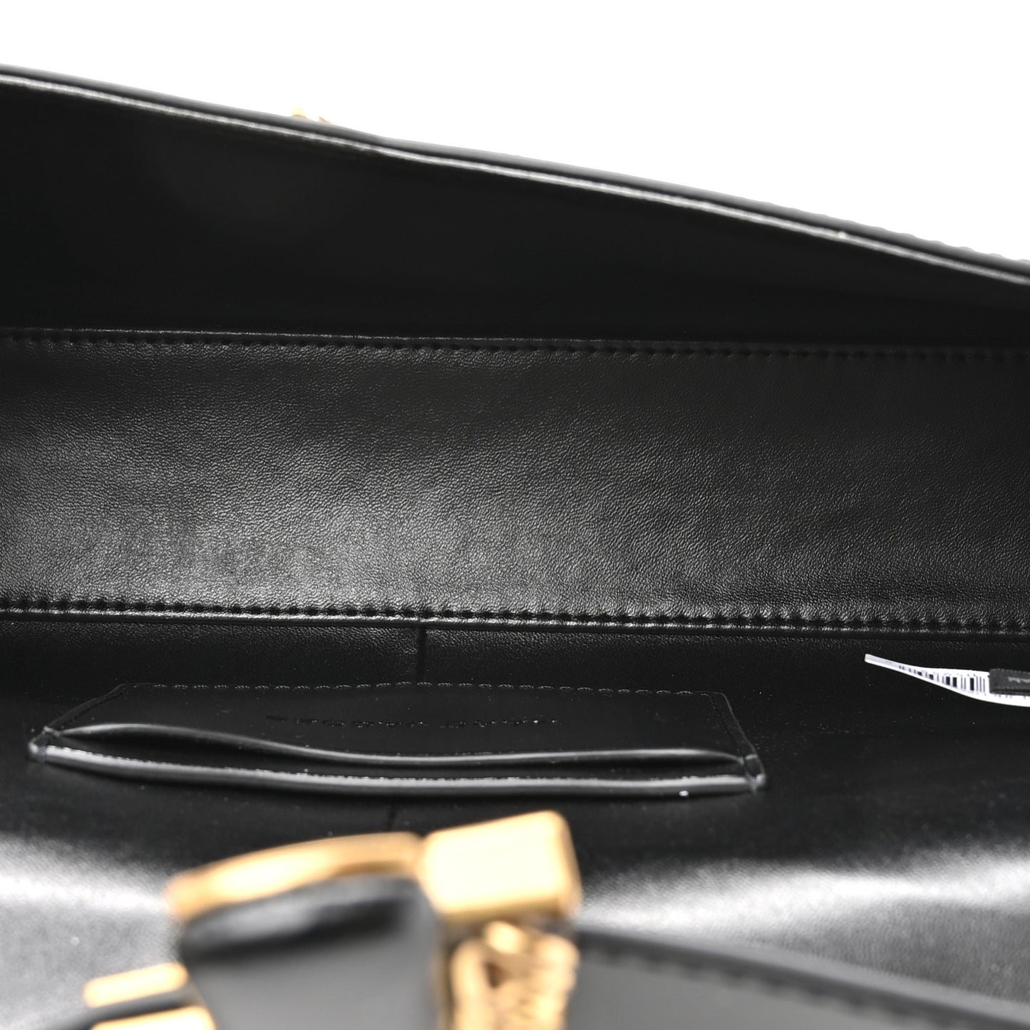 Calfskin St. Marc Convertible Clutch Black